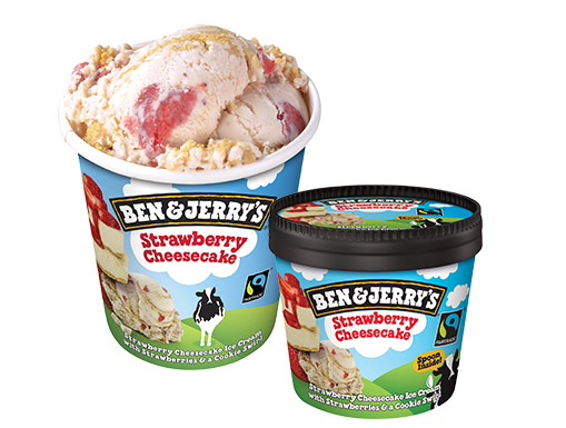 Produktbild Ben & Jerry's - Strawberry Cheesecake